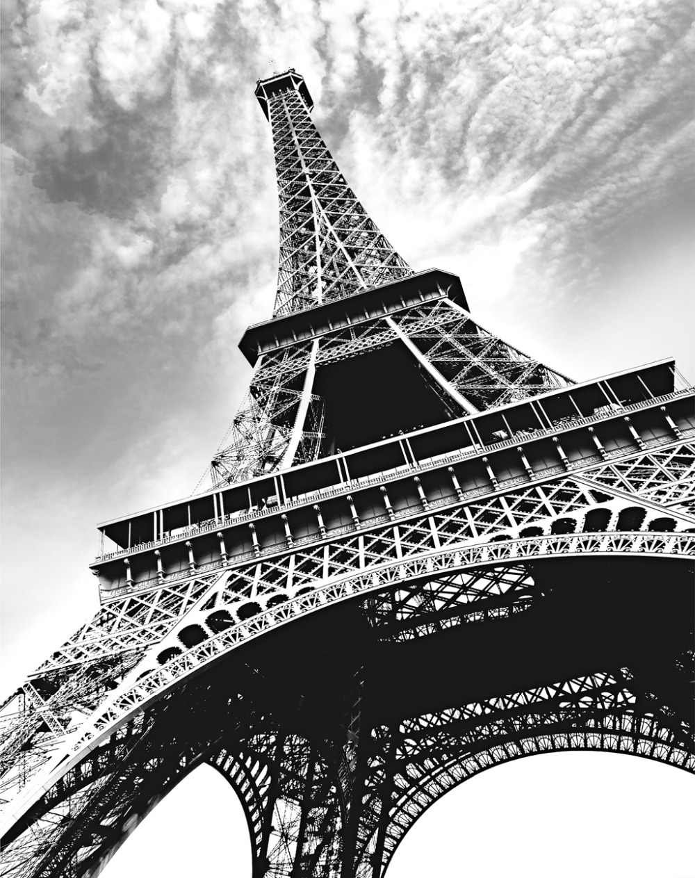 Постер "черно-белое"