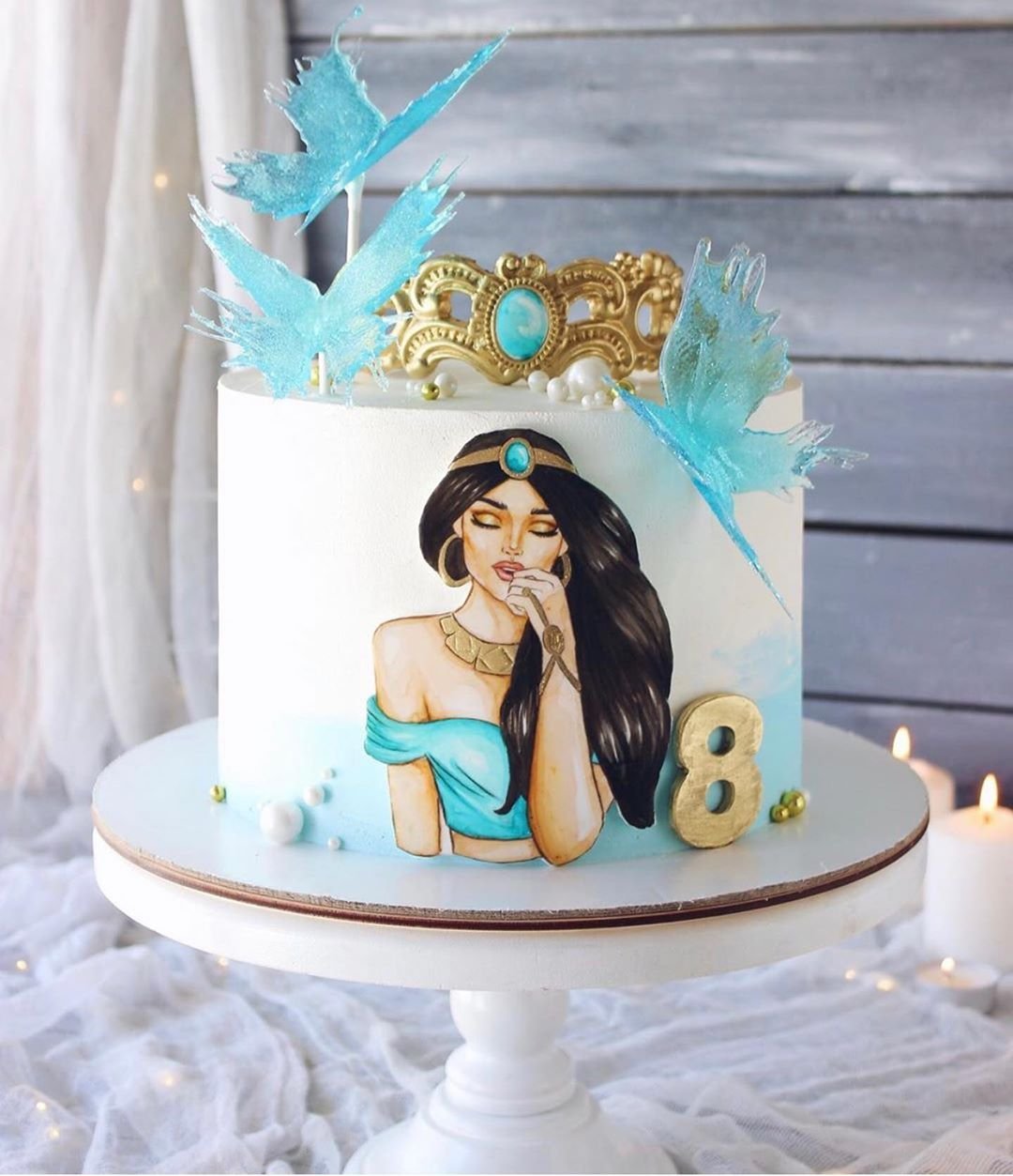 Торт принцесса Жасмин