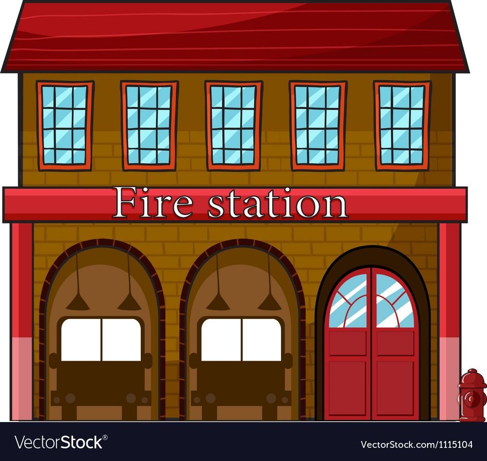 Здание пожарной части для детей