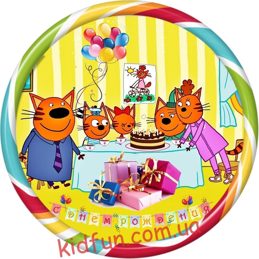 Торт с вафельными цветочками