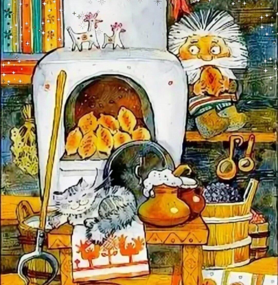 Котик греется