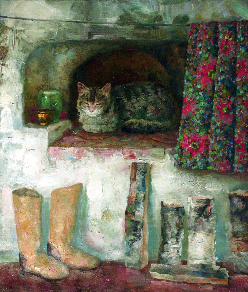 Прикольные Деревенские коты