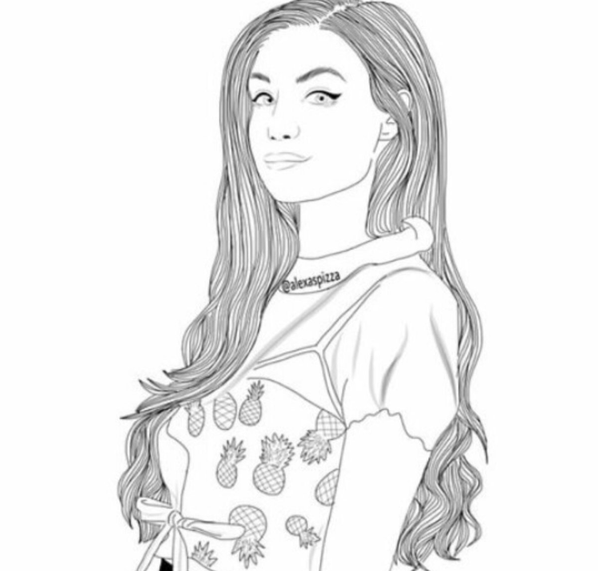 Раскраска для девочек красивые