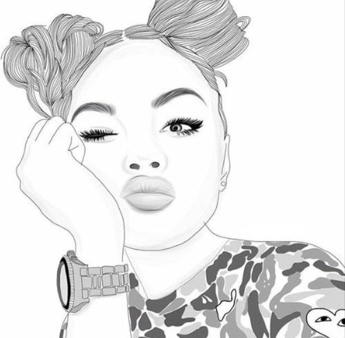 Крутые раскраски для девочек