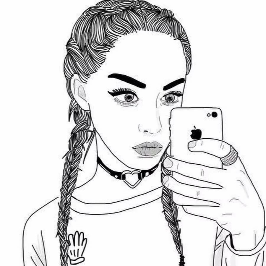 Крутые раскраски для девочек