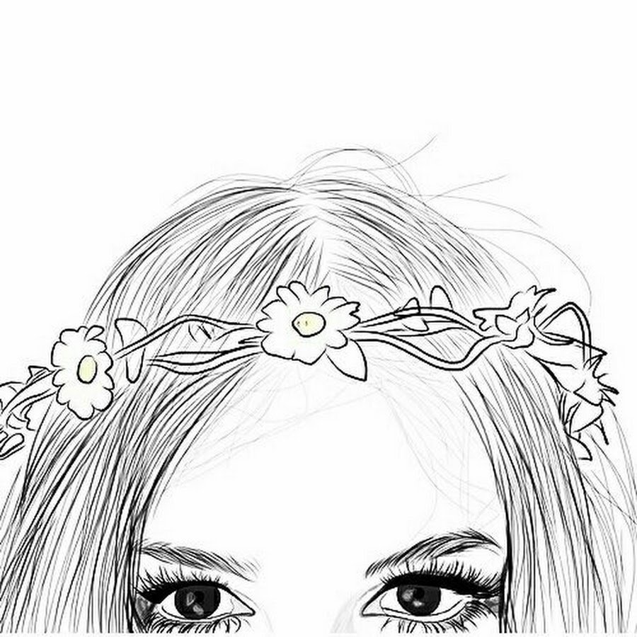 Крутые девушки карандашом