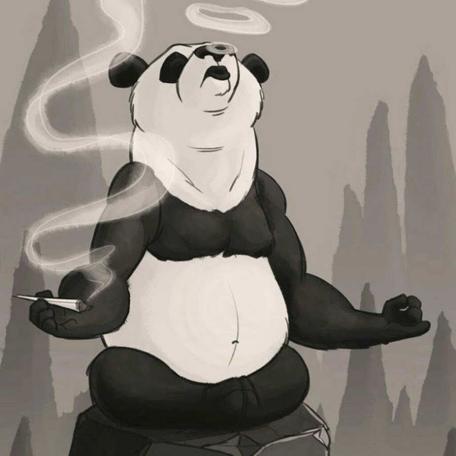 Я Панда надпись