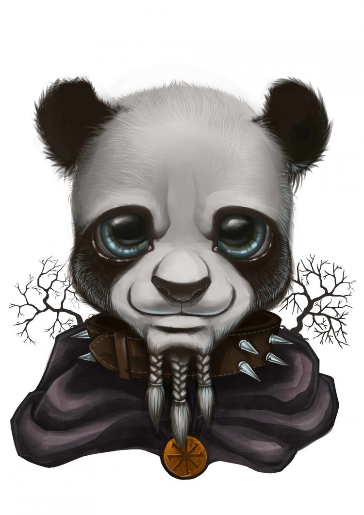 Панда на аву
