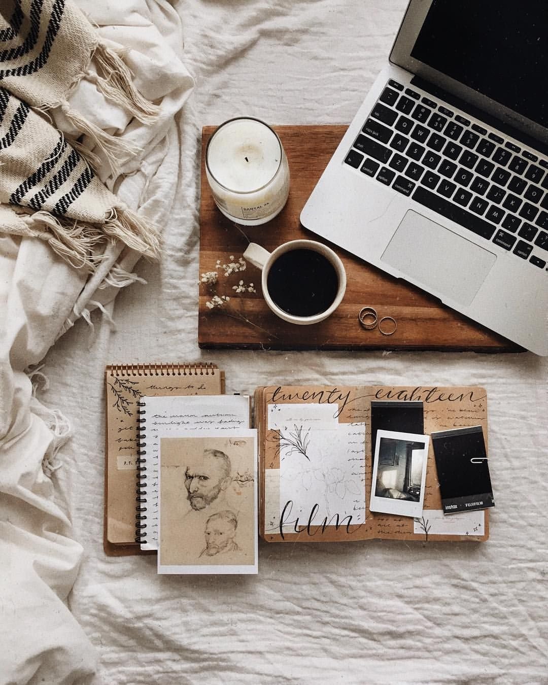 Красивые раскладки с ноутбуком