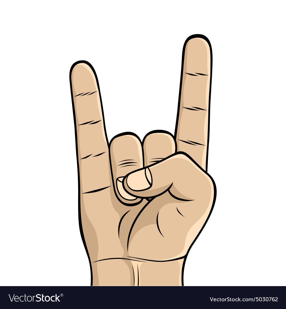 Коза из пальцев