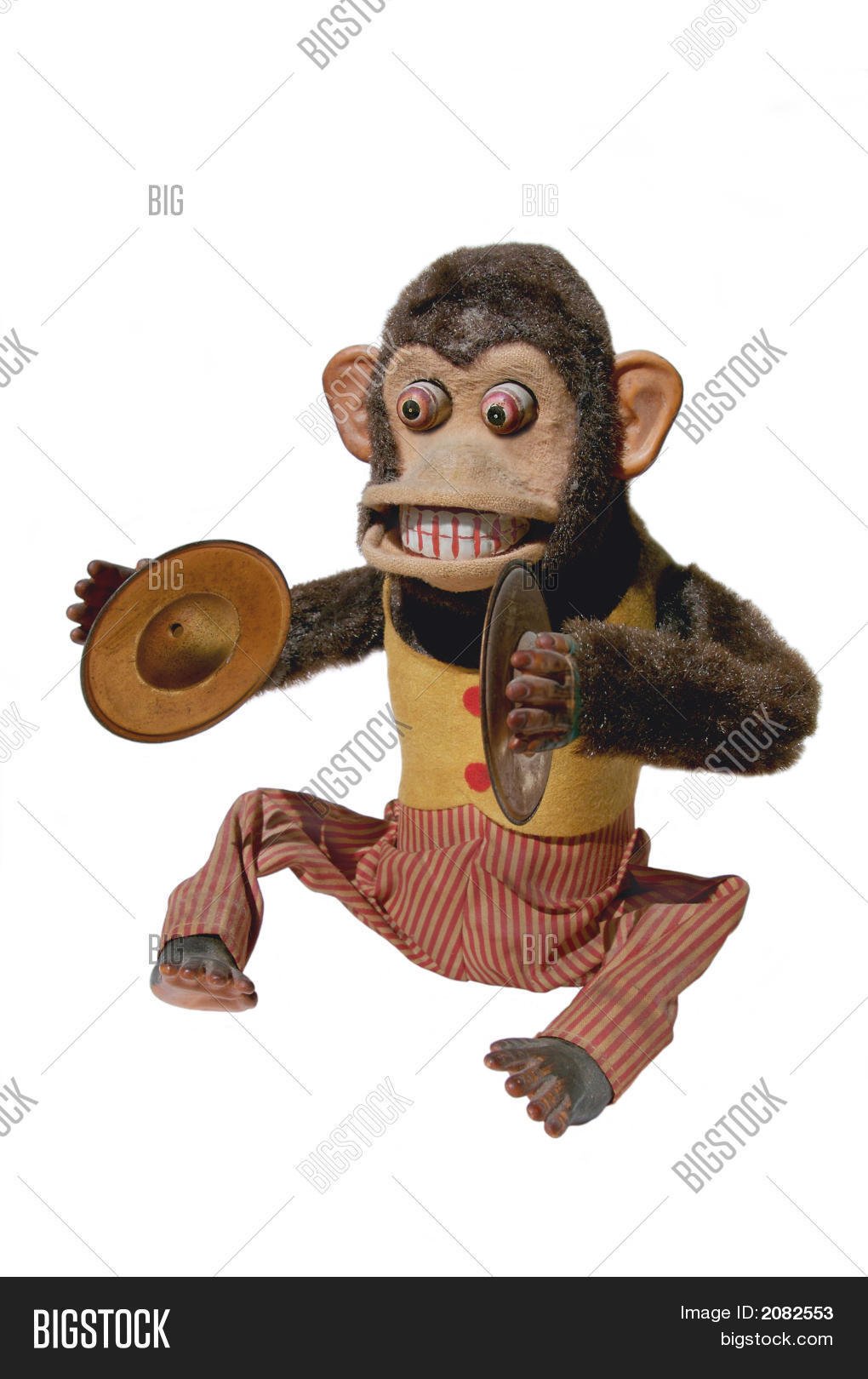 Обезьянка с тарелочками