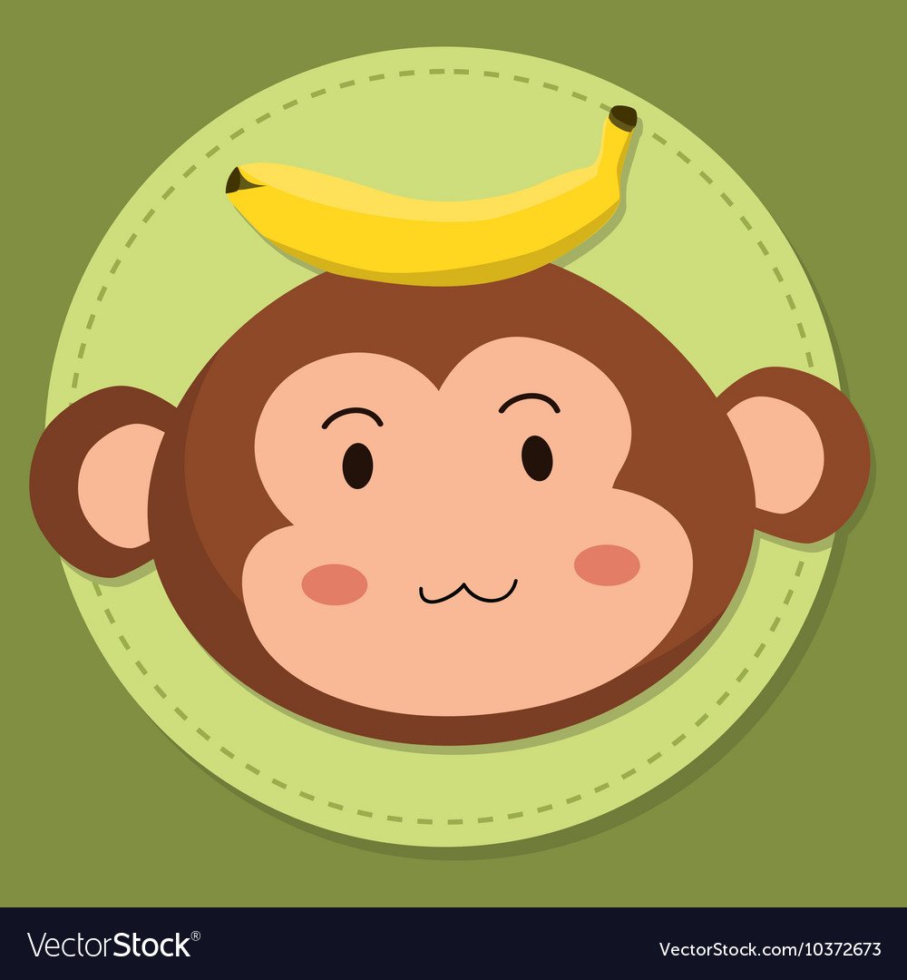 Обезьянка с тарелками в голове картинки