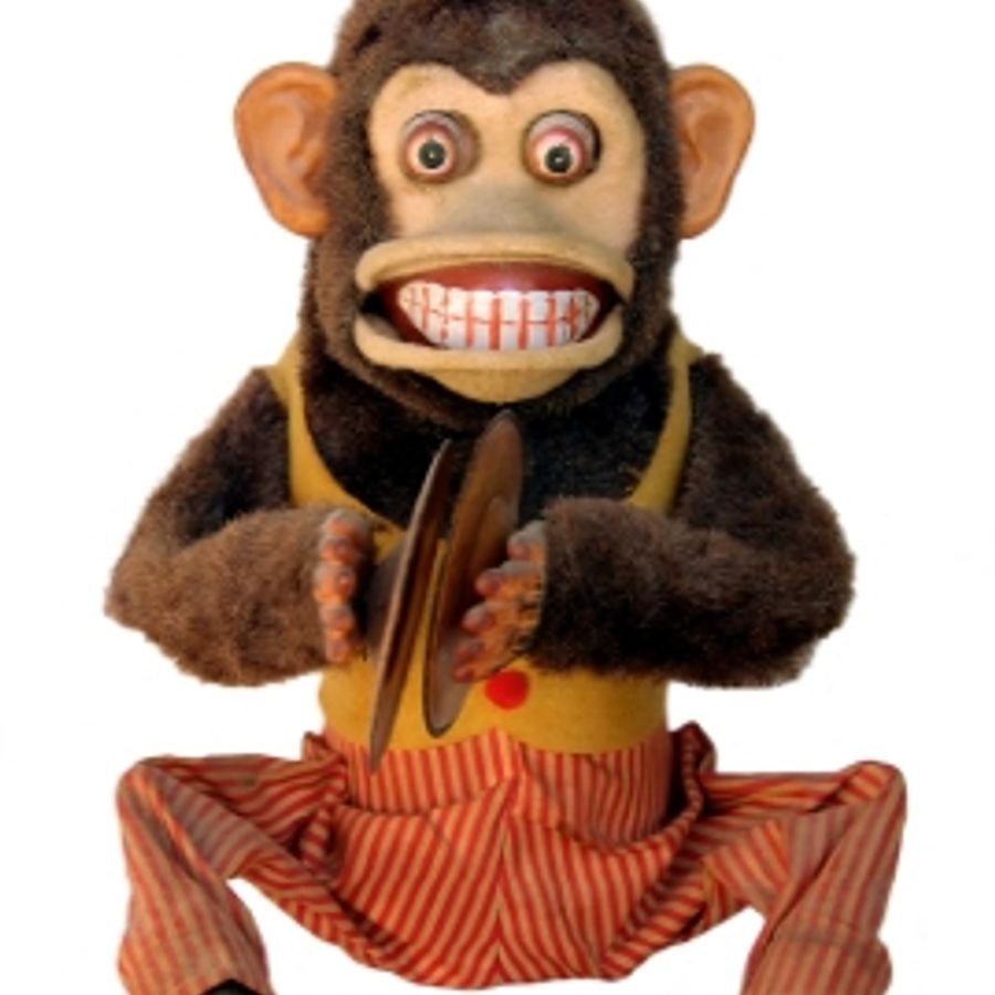 Обезьяна с электроникой