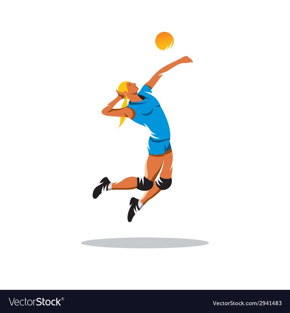 Волейбол вектор