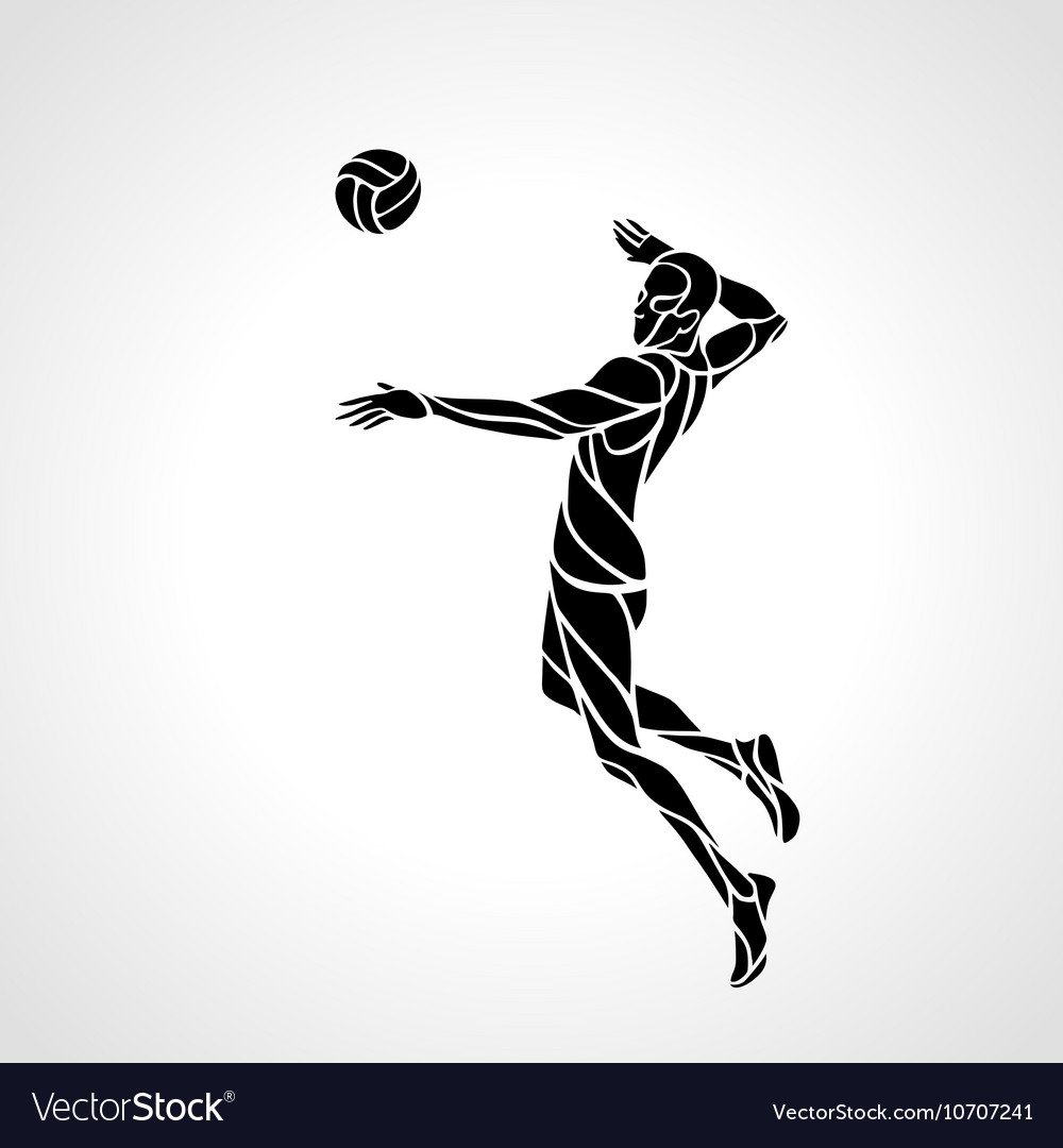Волейбол вектор