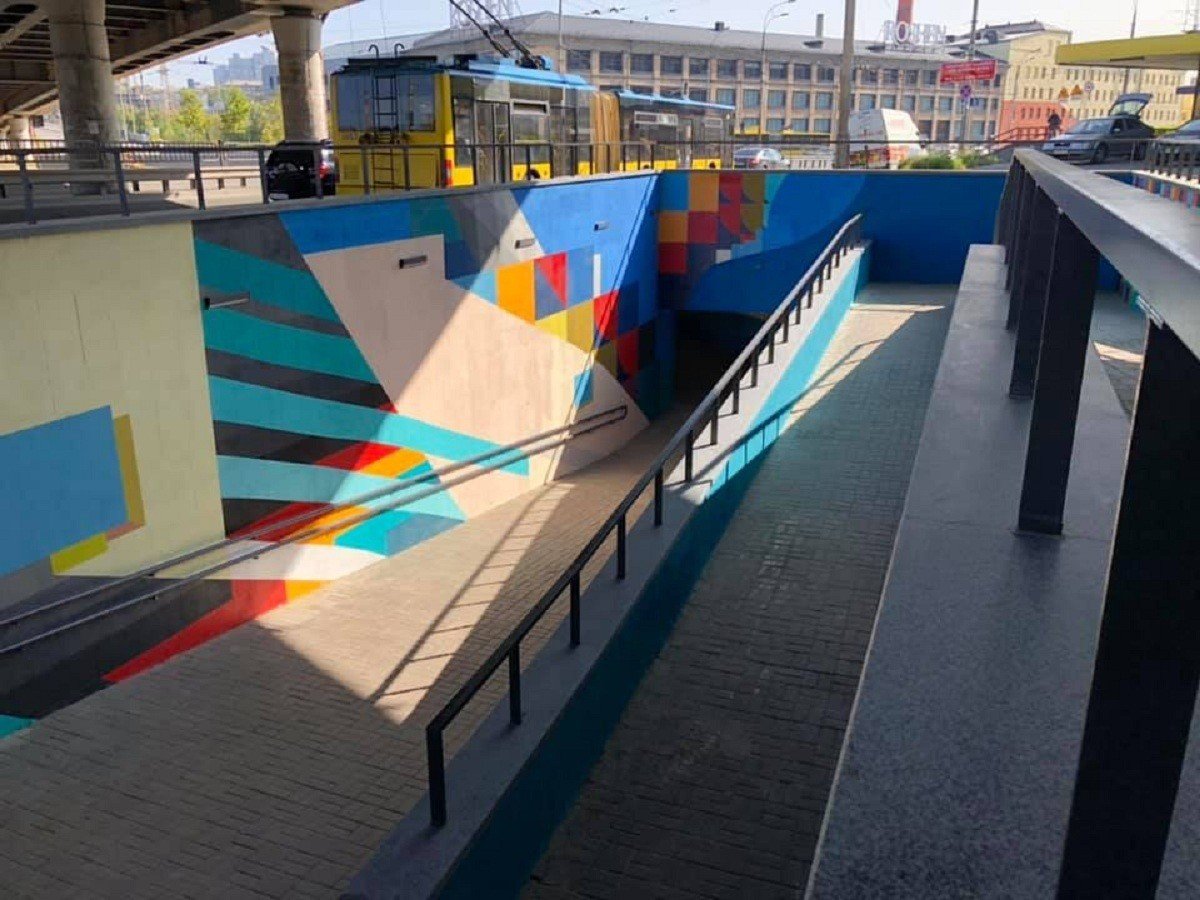 Подземный переход через Дмитровское шоссе