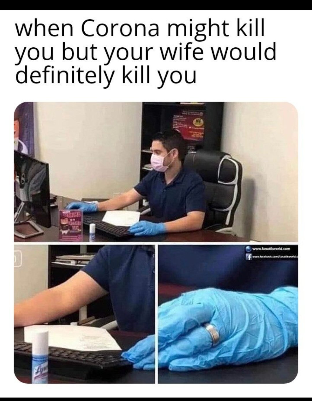 Когда боишься коронавируса приколы