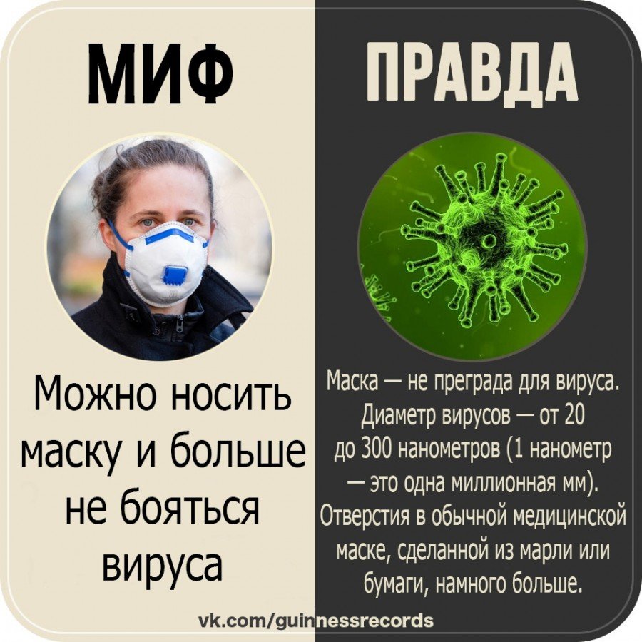 Маска от смертельного вируса