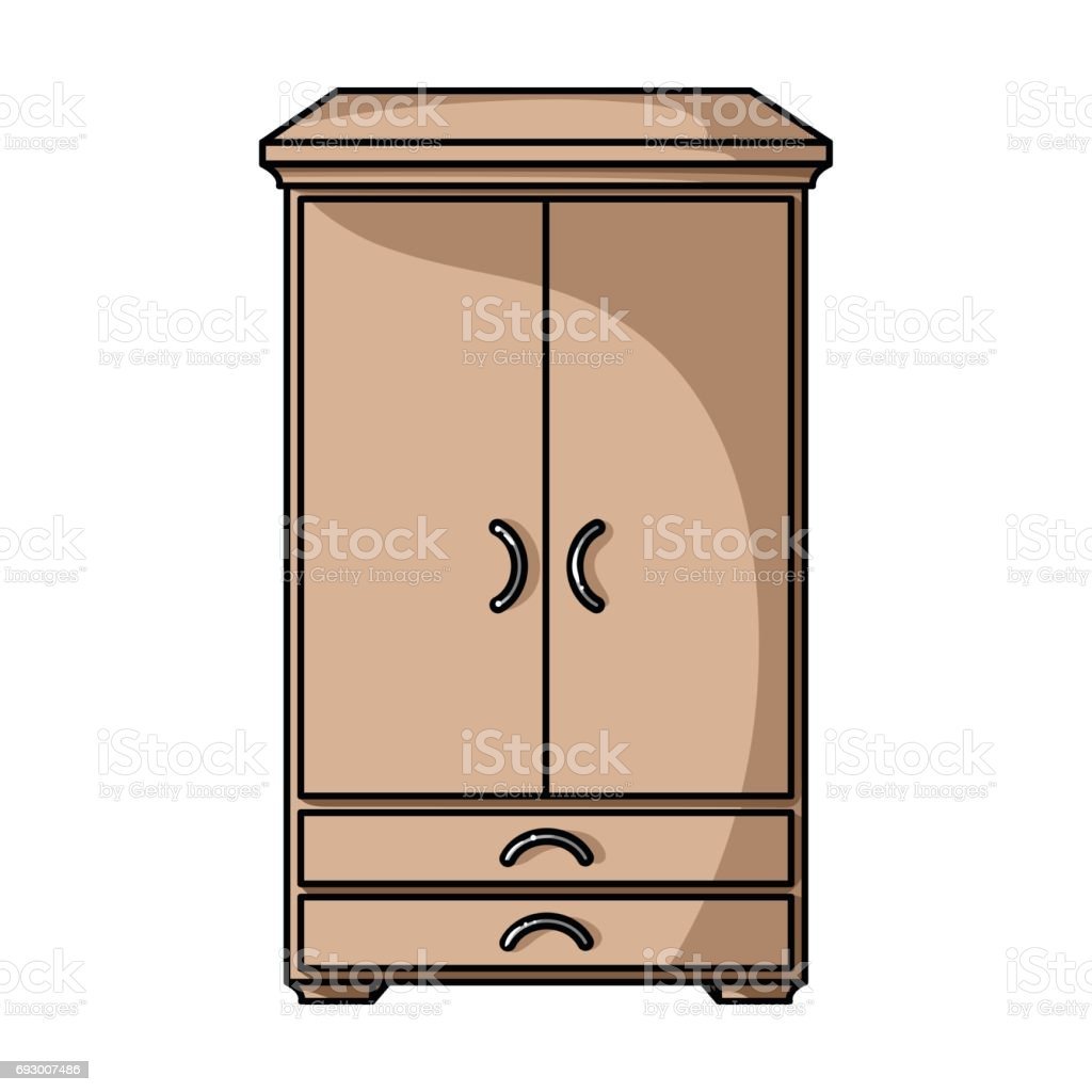 Шкаф в мультяшном стиле