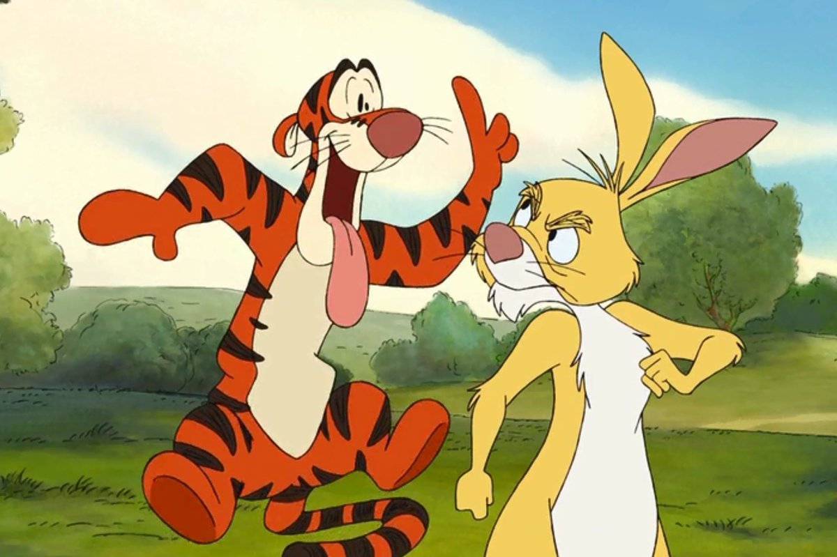 Дисней Тигруля и кролик