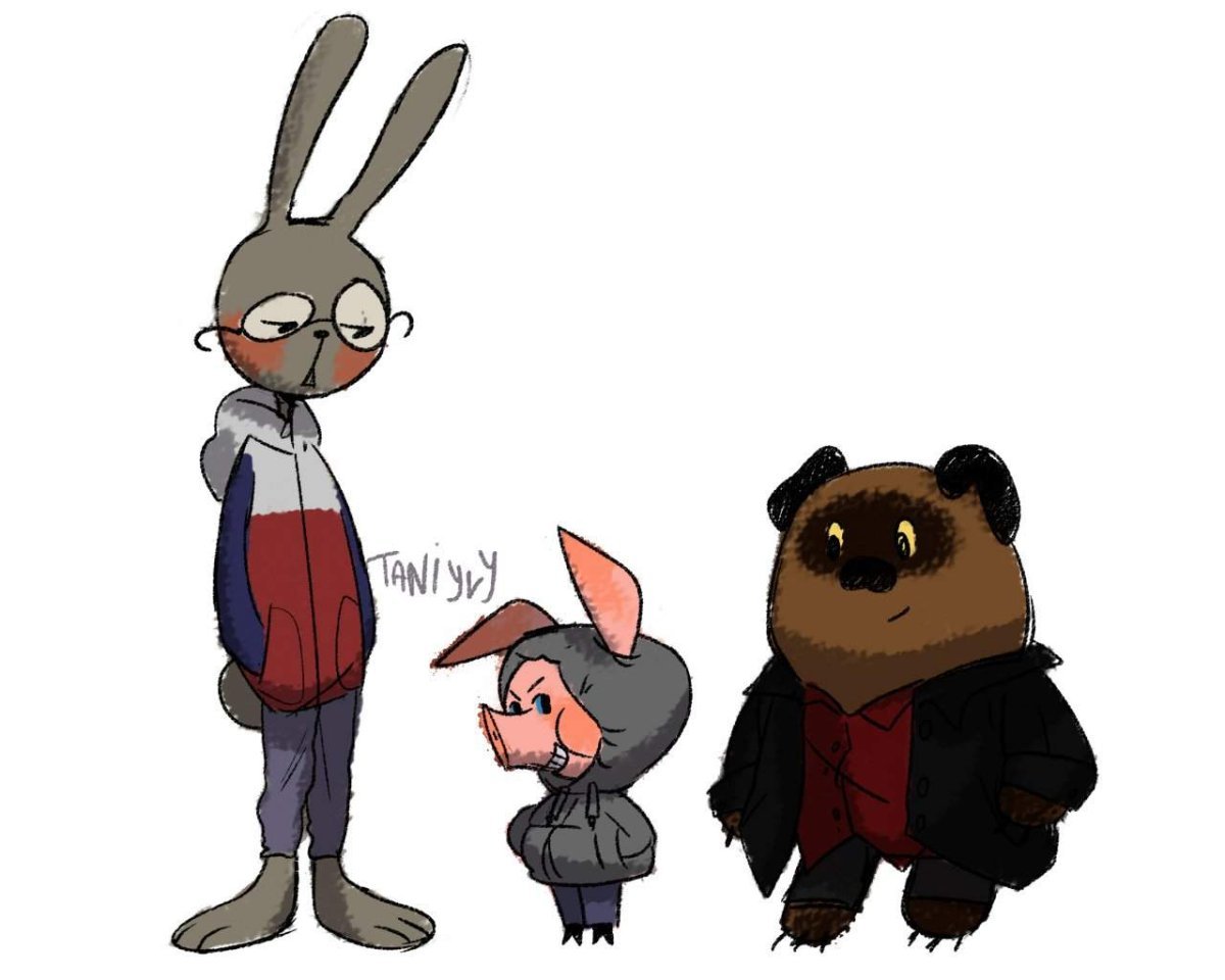 Винни пух Советский арт