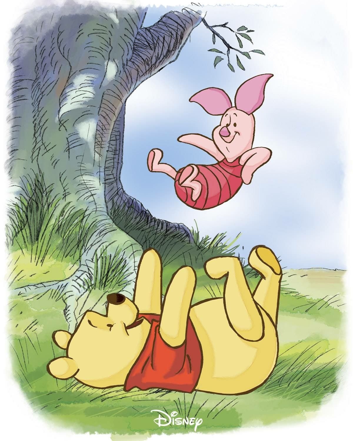 Винни пух и Пятачок