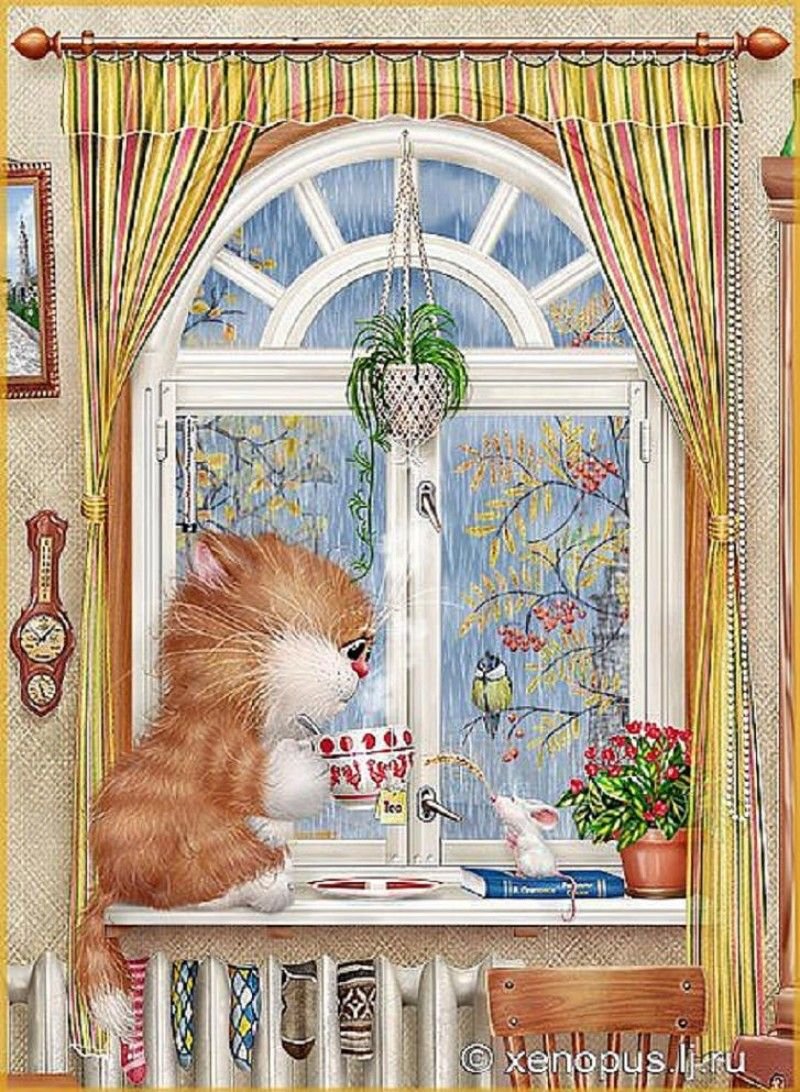 Алексей Долотов художник коты