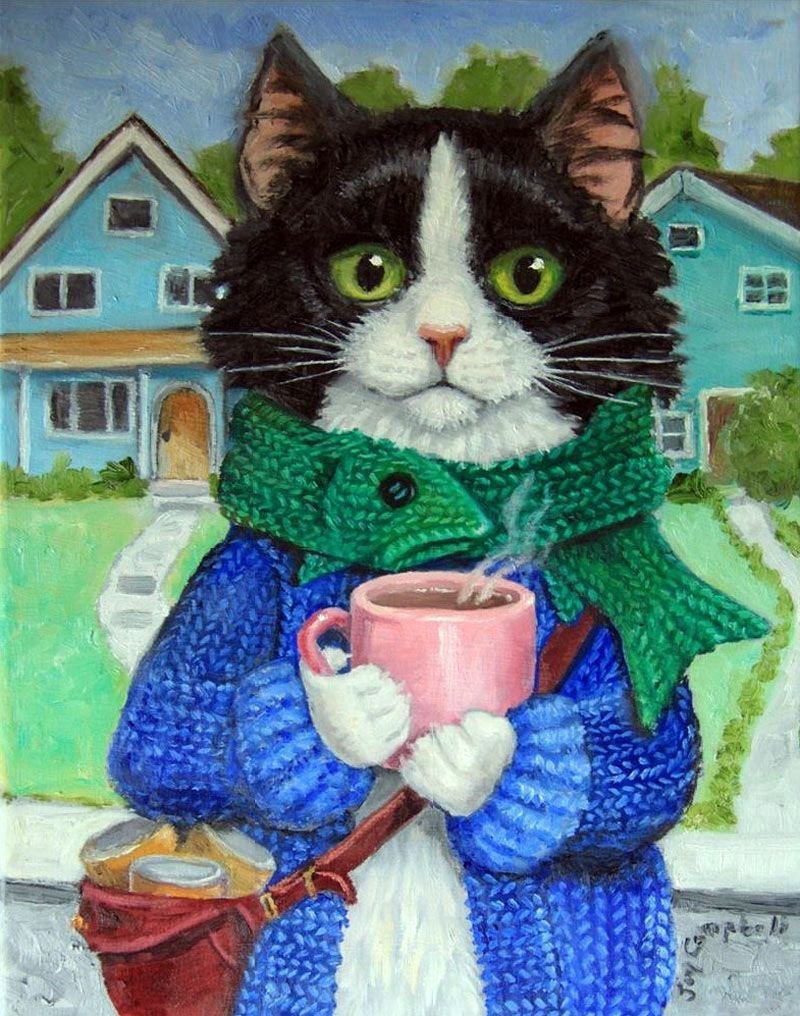 Джой Кэмпбелл коты