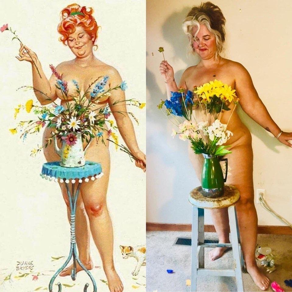 Картины пин ап Хильда