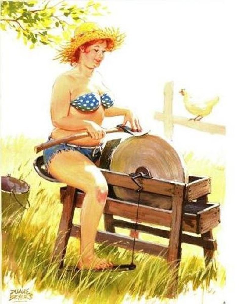 Толстушка Хильда Duane Bryers