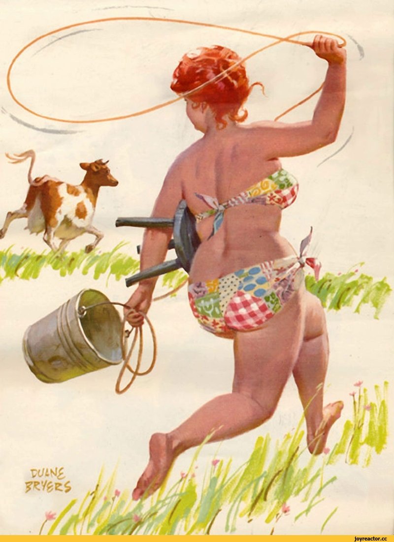 Толстушка Хильда осень