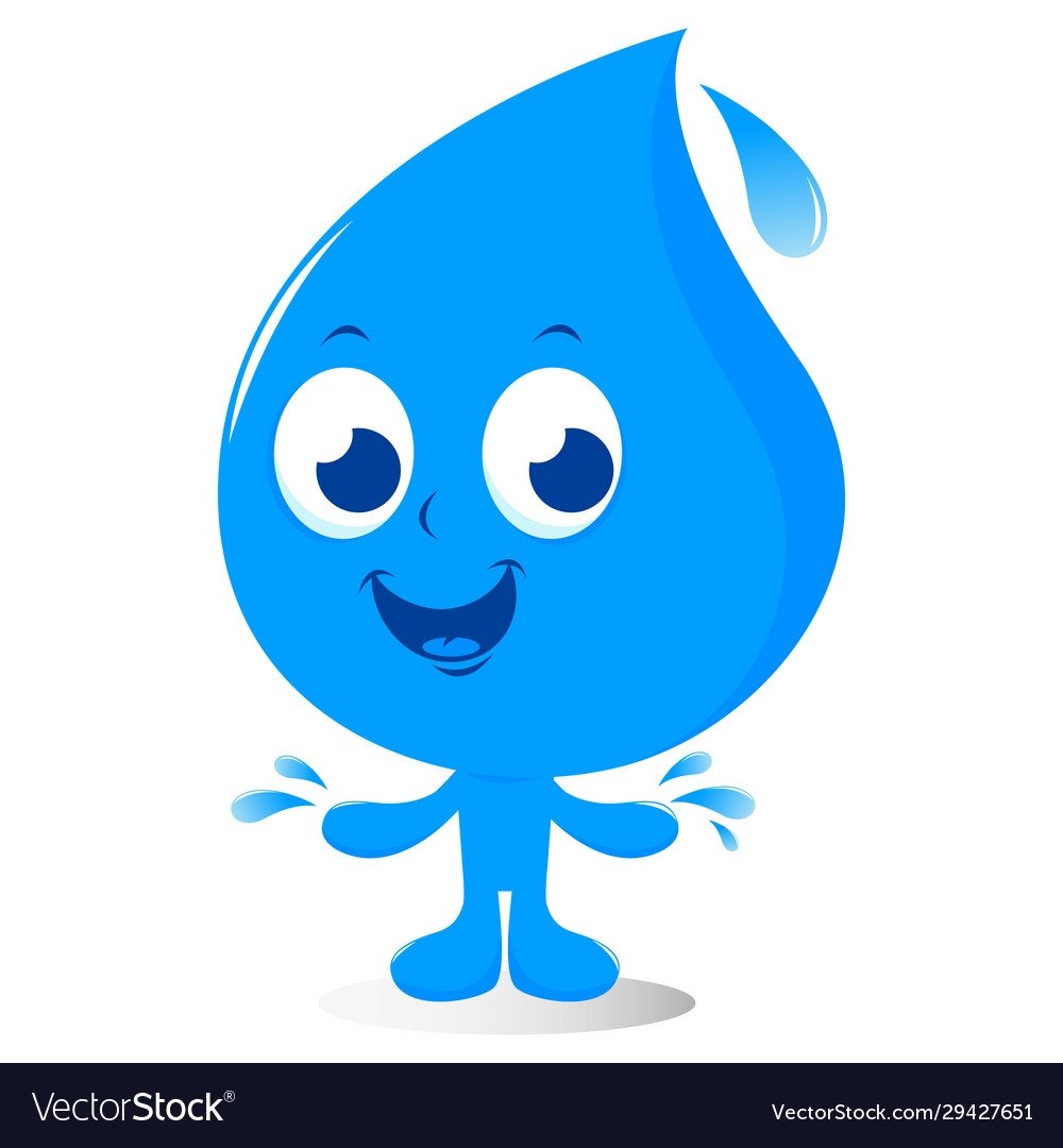 Персонаж капля воды