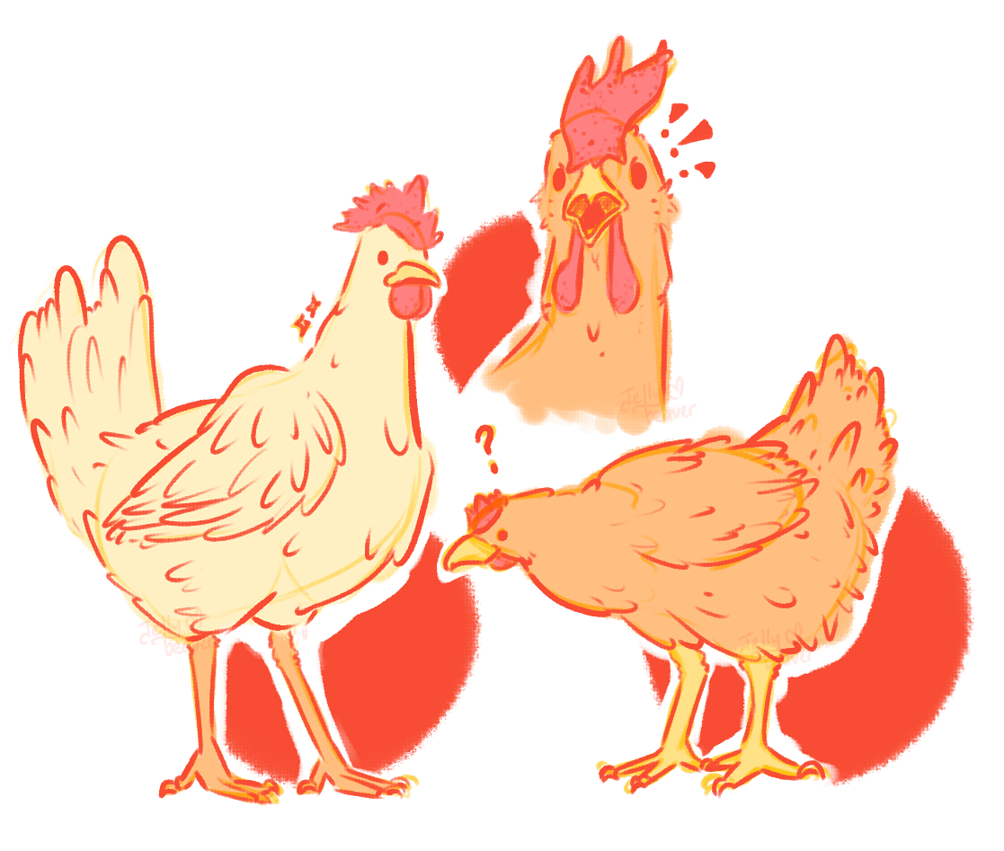 Курочка арт