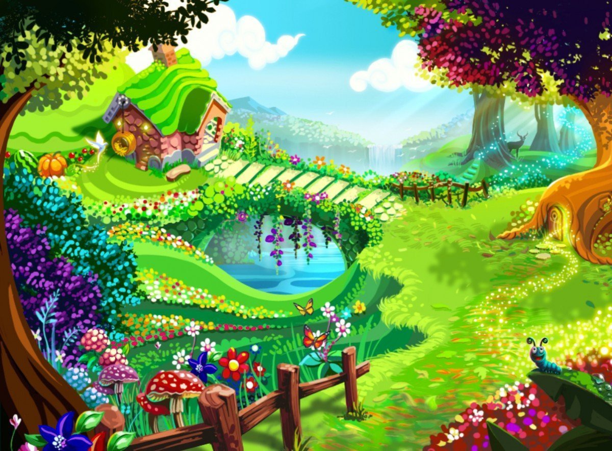 Сказочный фон