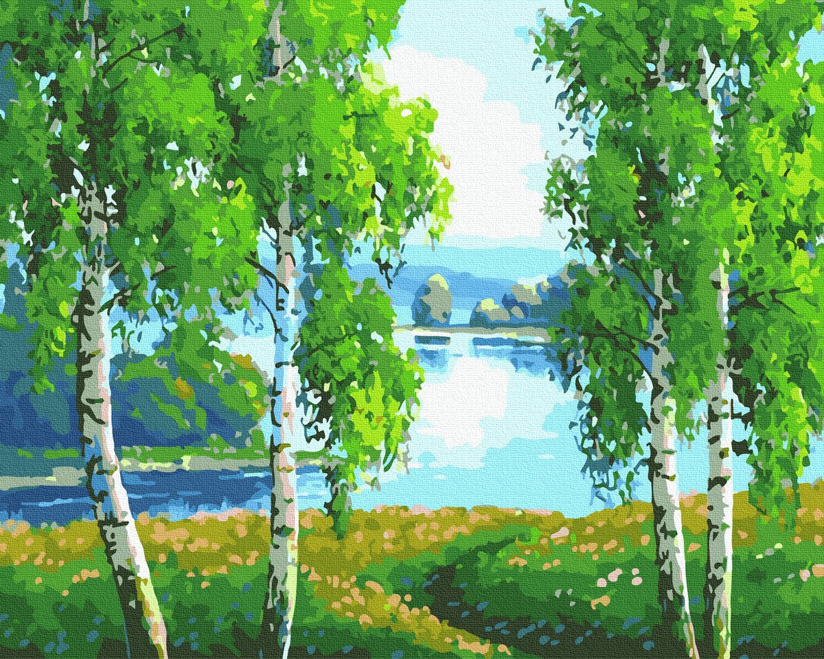 Картина "береза"