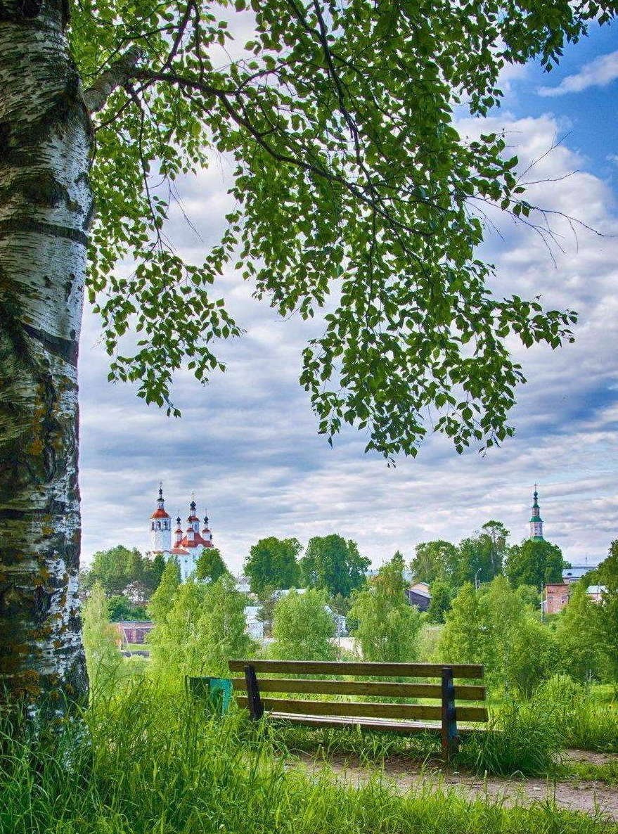 Русь река береза храм