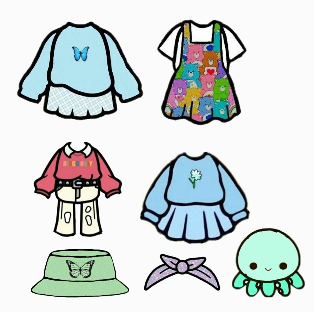 Куклы тока бока с одеждой