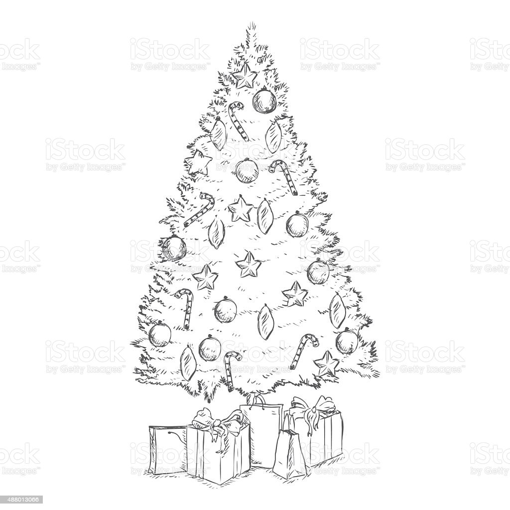 Стилизованная елка