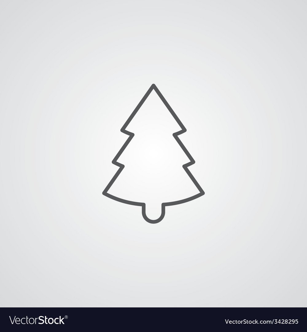 Елка с подарками карандашом