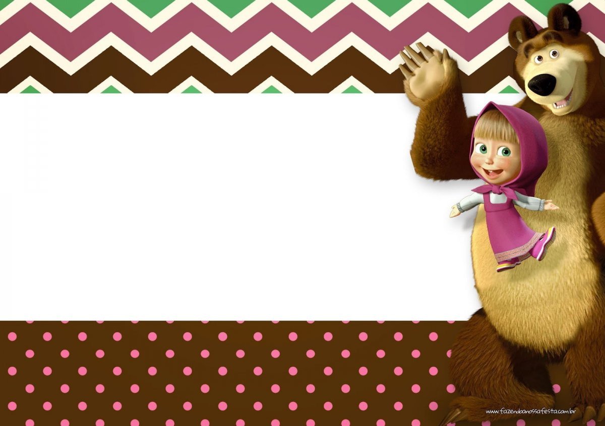 Маша и медведь баннер