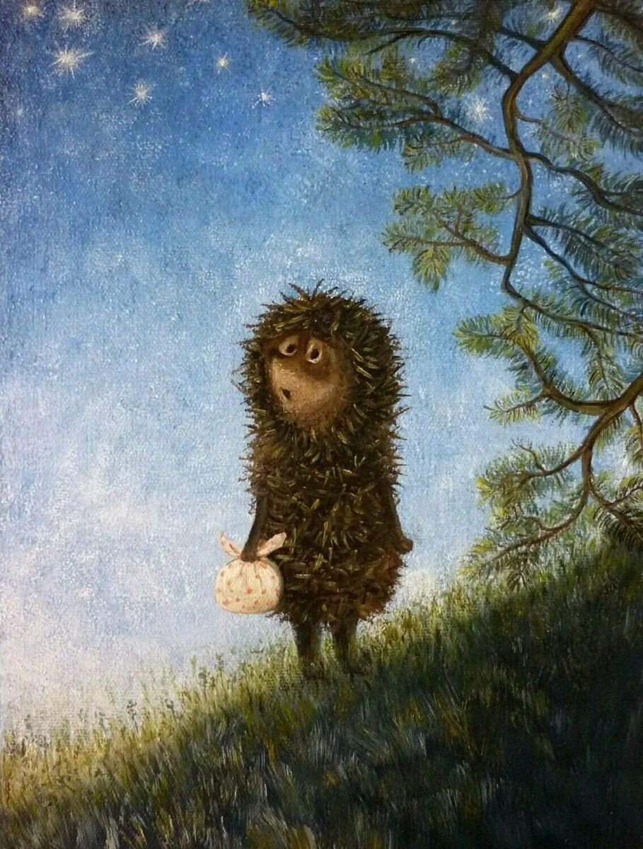 Ежик лошадка