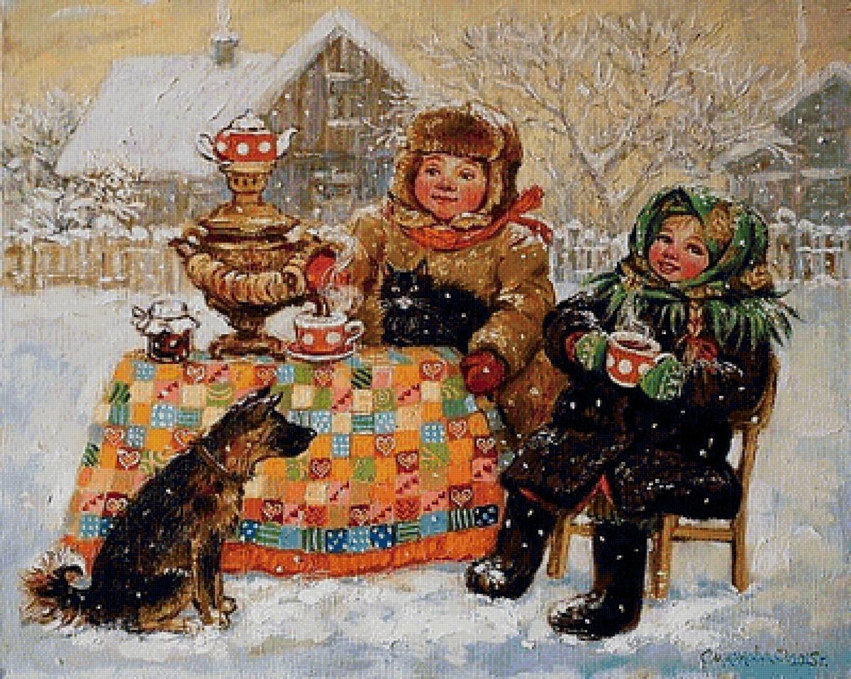 Открытки с Масленицей 2021