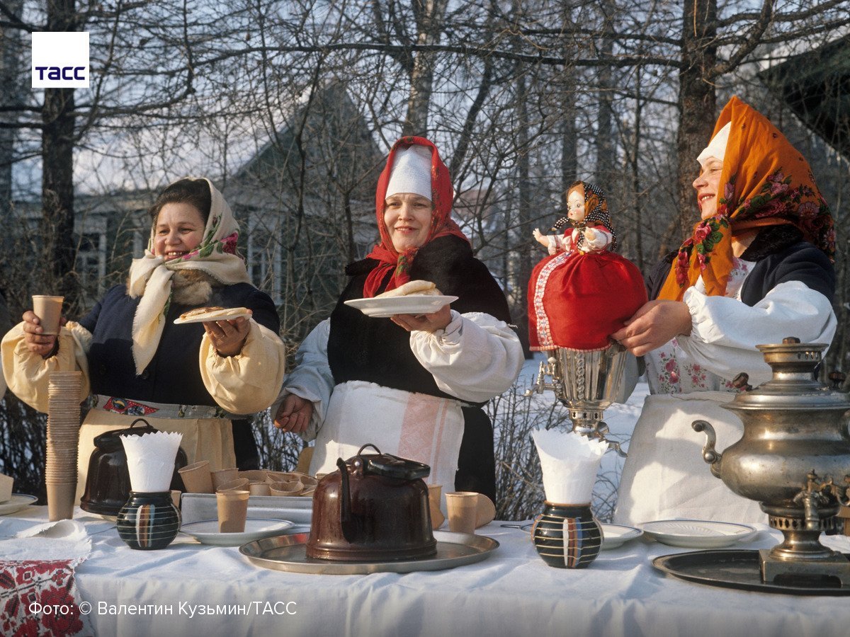 Масленица самовар
