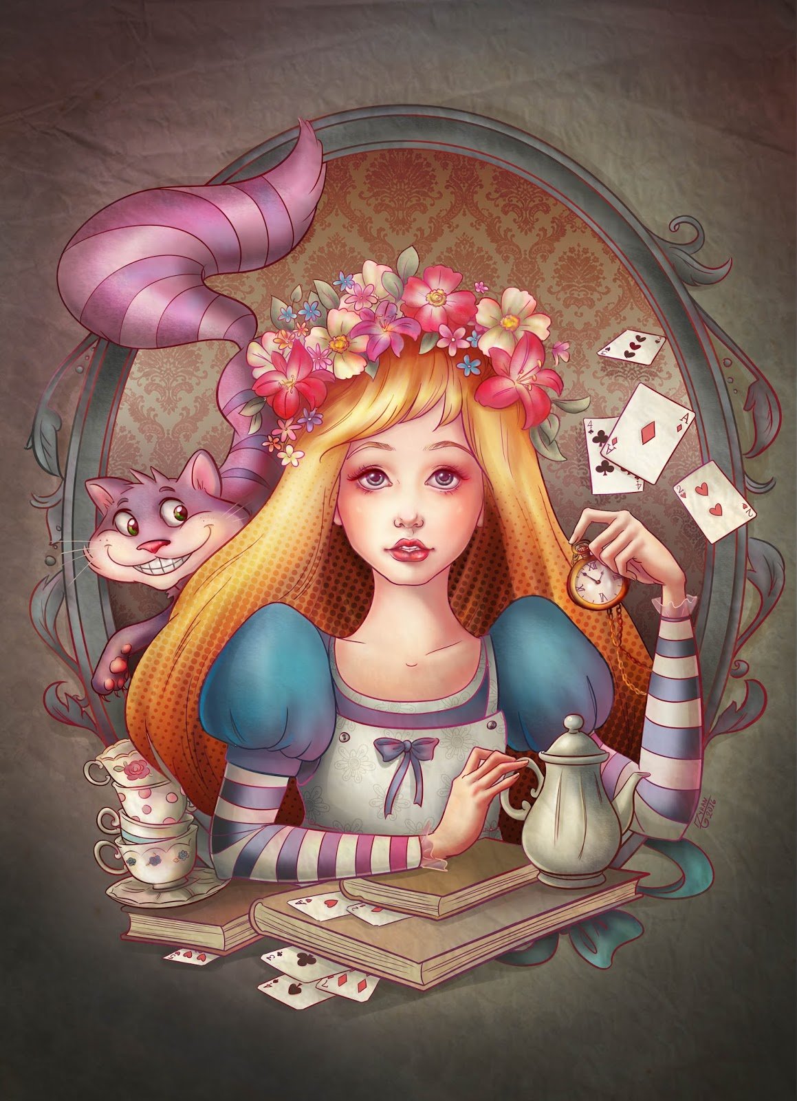 Алиса в стране чудес Пинтерест