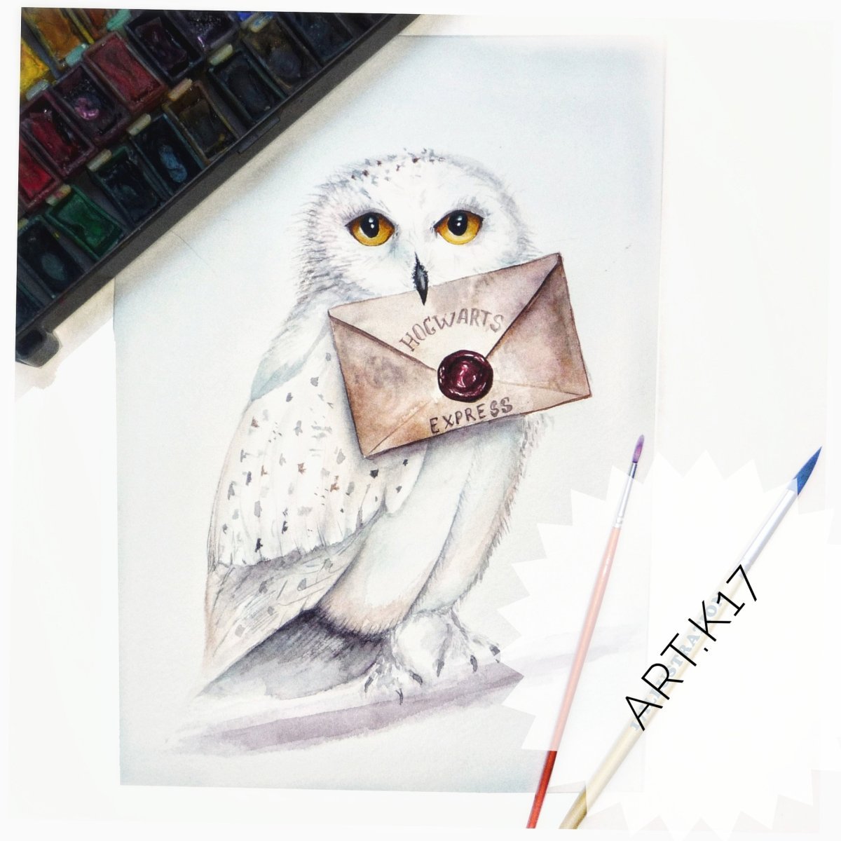 Букля Сова Гарри