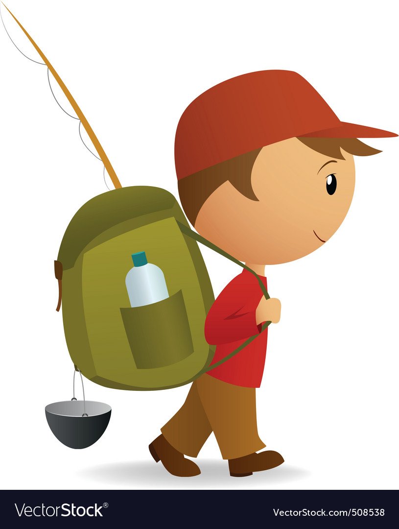 Человечек с рюкзаком