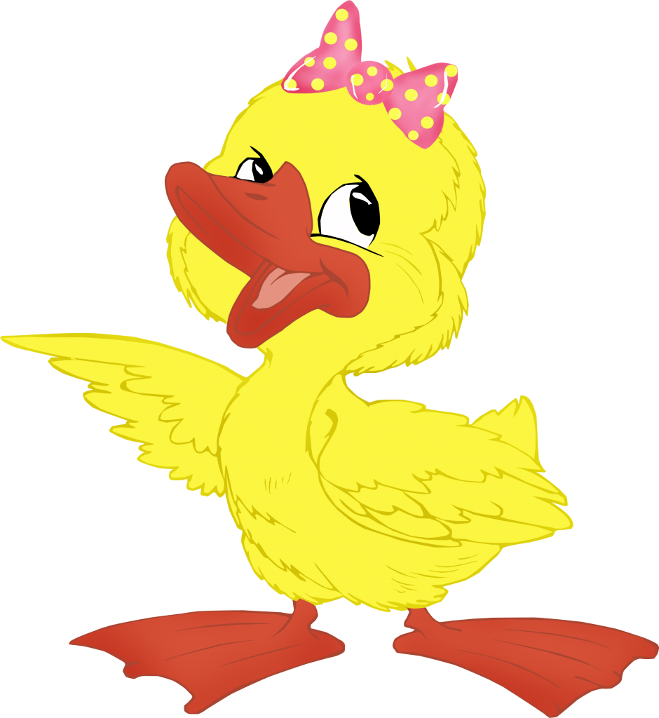 Уточка для ванной вектор