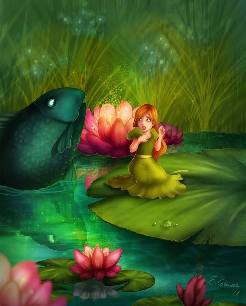 Thumbelina 1994 Art