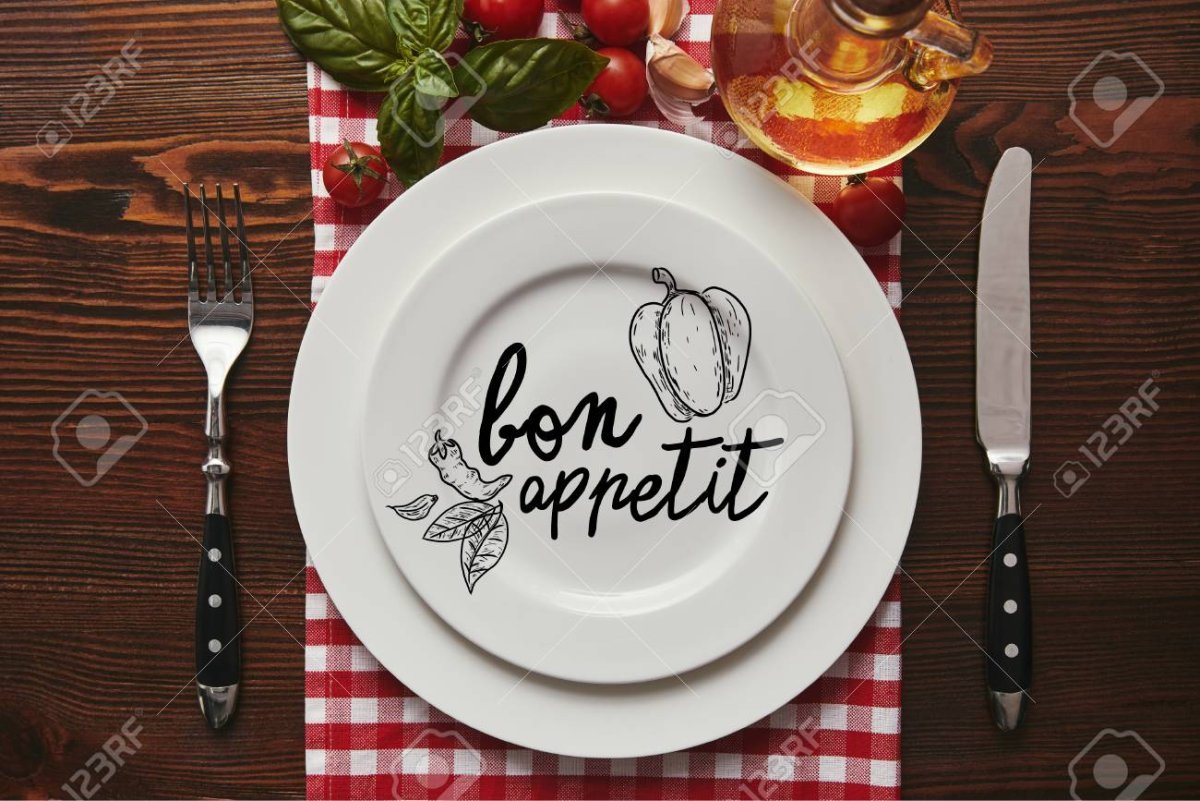 Тарелка Бон аппетит
