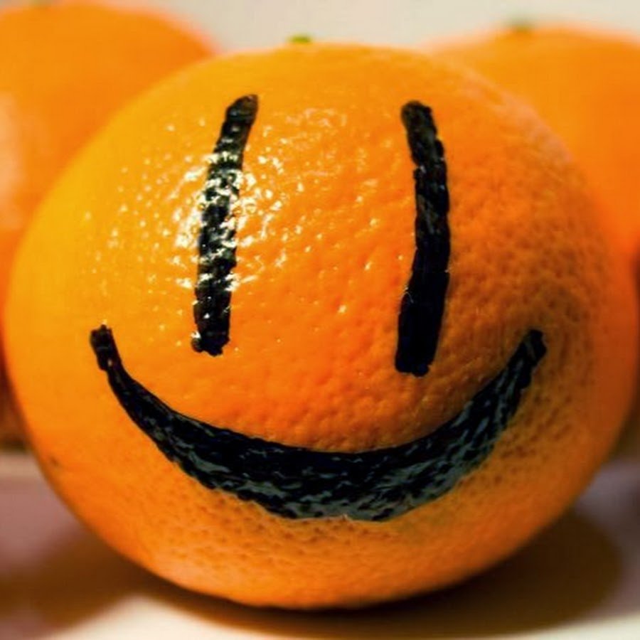 Оранжевая ава